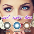 Cheap cosmetic colored contacts safety eyes magic eyes contact lenses